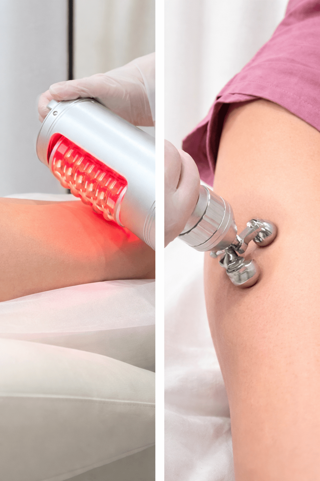Technique de soin amincissant avec appareil Contourna chez Epilzen à Liège