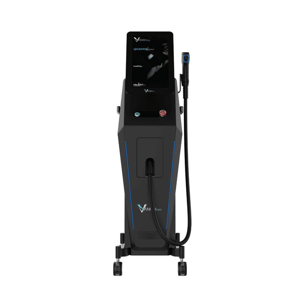 Appareil Vanish Neo pour épilation laser vue de face